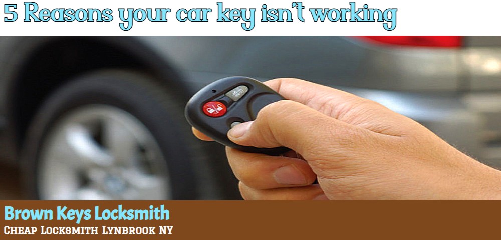 You are currently viewing 5 Reasons your car key isn’t working